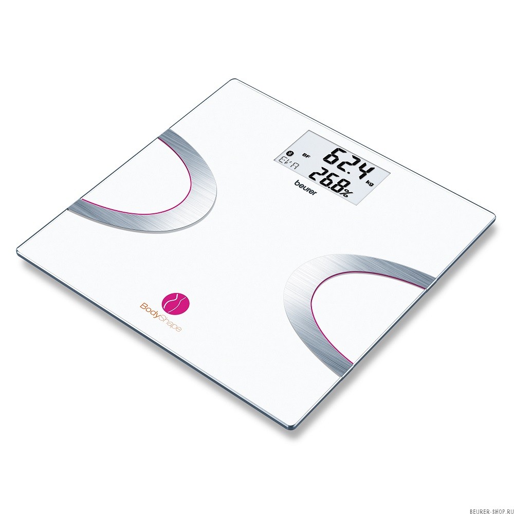 Весы диагностические Beurer BF710 BodyShape pink