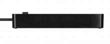 Удлинитель Brennenstuhl ECOLOR (чёрный, 1.5 м, 5 розеток, 1153250000)