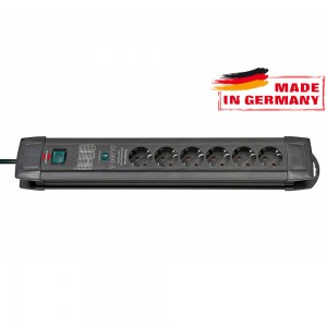 1150480400Сетевой фильтр Brennenstuhl Premium-Line (30.000 А, 1.8 м, 6 розеток, черный, 1150480400)