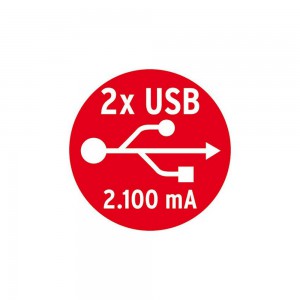 1153500222 Brennenstuhl Desktop-Power  (1.8 , 2 , 2 USB-, , 1153500222)