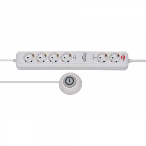 Удлинитель Brennenstuhl Eco-Line Comfort Switch Plus (1.5 м, 6 розеток, белый, 1159560216)