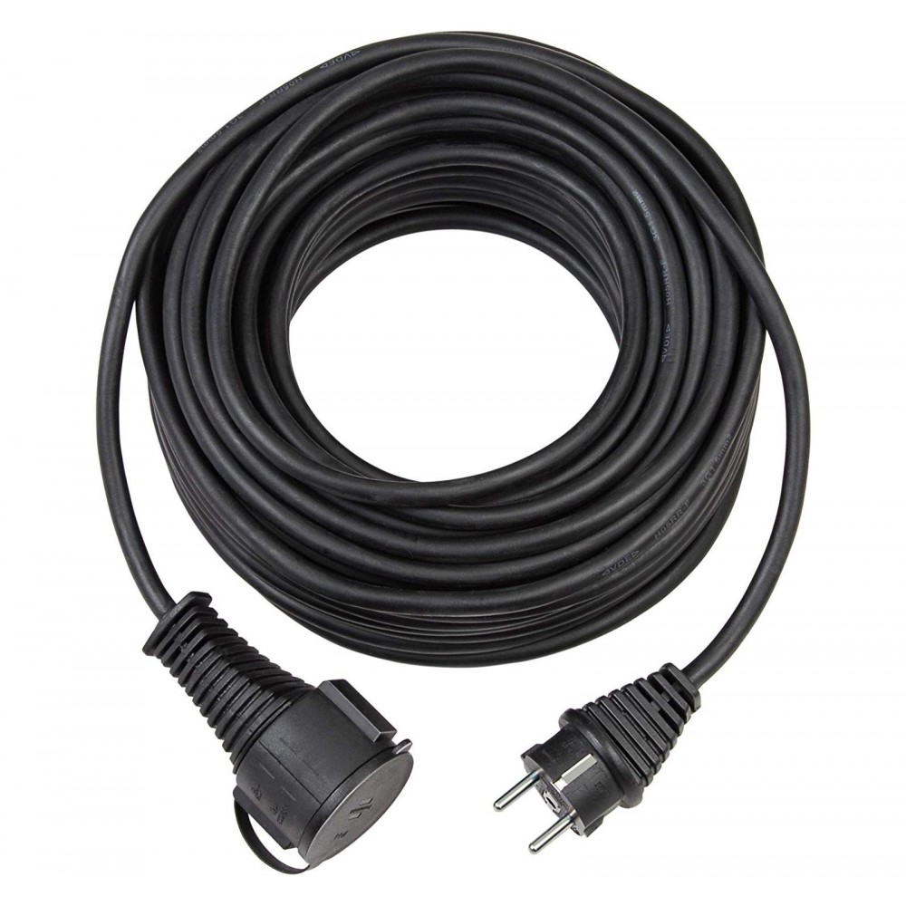 Удлинитель Brennenstuhl Quality Extension Cable (15 м, черный, IP44, 1169890)