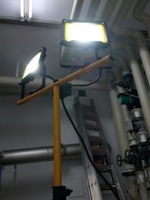 Прожектор Brennenstuhl LED Light JARO на штативе (6000 лм, 60Вт, 1.1-1.6 м, IP65, 1171250634)