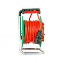 Удлинитель Brennenstuhl Garant на катушке (23+2м , красный кабель, IP44, 1098550001)