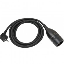 Удлинитель-переноска Brennenstuhl Quality Plastic Extension Cable (5м, 1 роз, черный, 1161830030)
