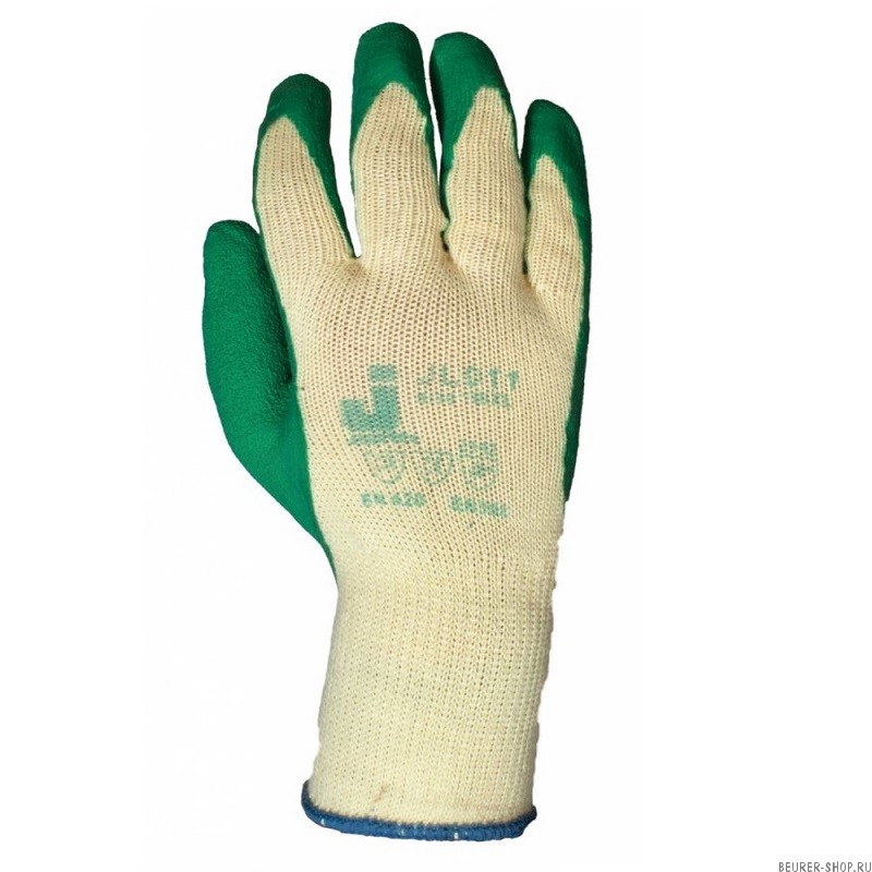 Перчатки защитные с рельефным латексным покрытием Jeta Safety JL011 (пара)