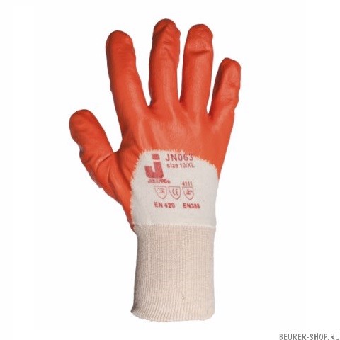 Перчатки защитные с нитриловым покрытием Jeta Safety JN063 (пара)