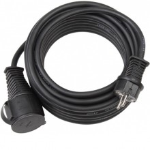 Удлинитель-переноска Brennenstuhl Extension Cable (10 м,1 розетка, кабель черный, 3G 2.5, 1166810)