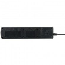 Удлинитель Brennenstuhl Extension Socket (2 м., 6 роз., выключатель, черный, IP20, 1153110116)