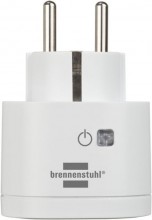 Умная розетка Brennenstuhl (WI-FI, 2,4 GHz, дальность 40 м., 3000 Вт, IP20, 1294850)